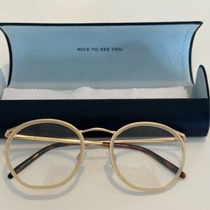 Brand new Warby Parker frames without prescription lenses.